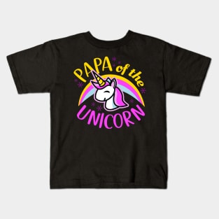 Papa Of The Unicorn Kids T-Shirt